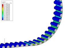 STD in PowerGrip GT2 Pulley Timing Belt Stress Analysis